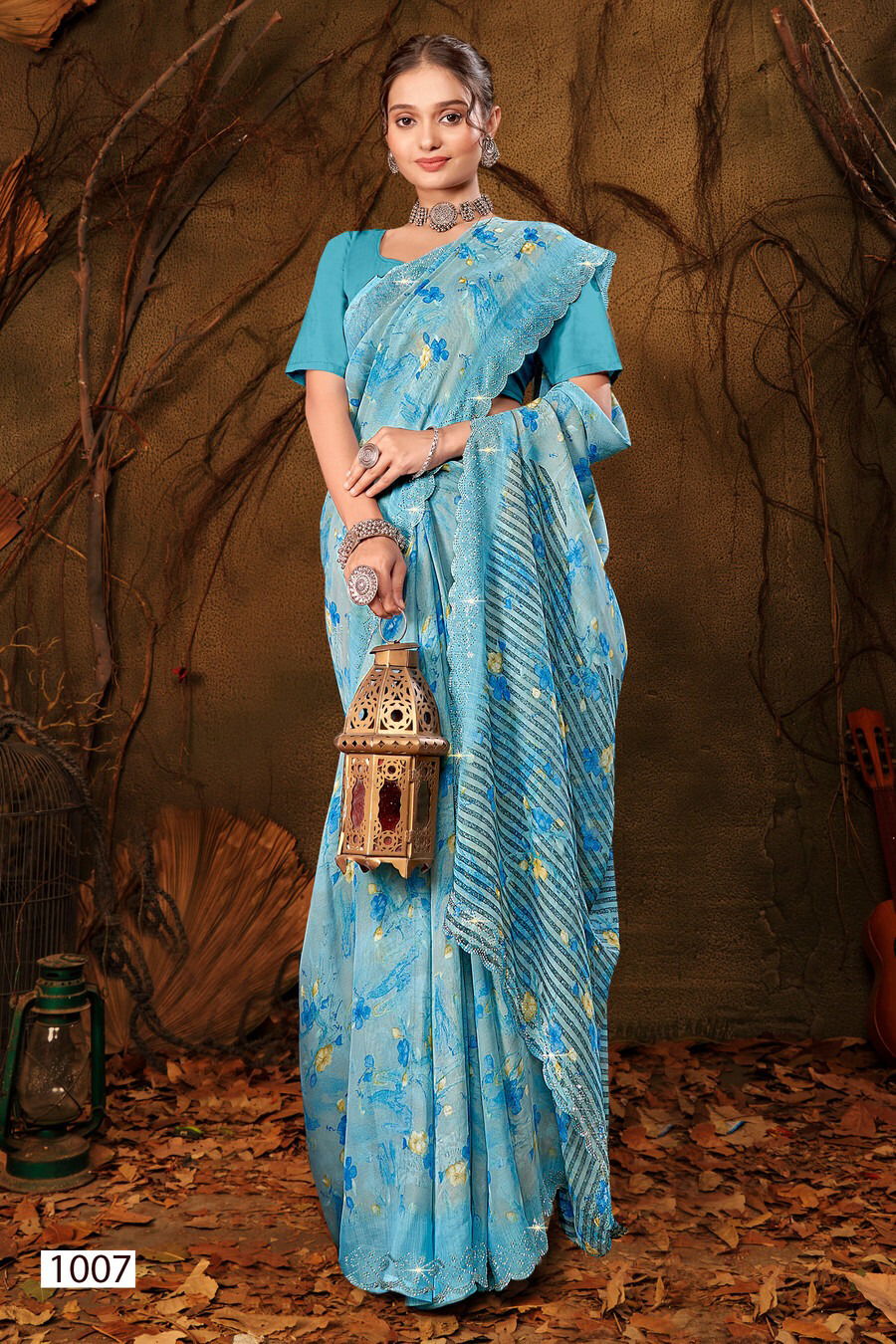 Vanilla Vol 1 By Saroj Printed Weightless Georgette Sarees Wholesale Market In Surat